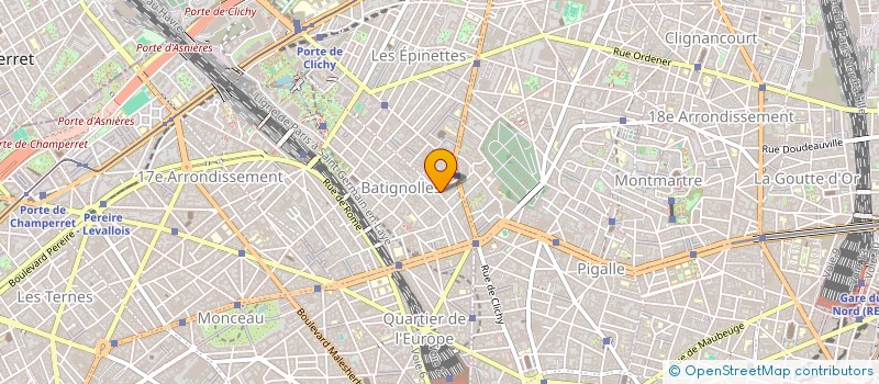 localisation de l'entreprise RONAK  PARIS