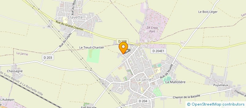 localisation de l'entreprise RONAN B  LA JARRIE