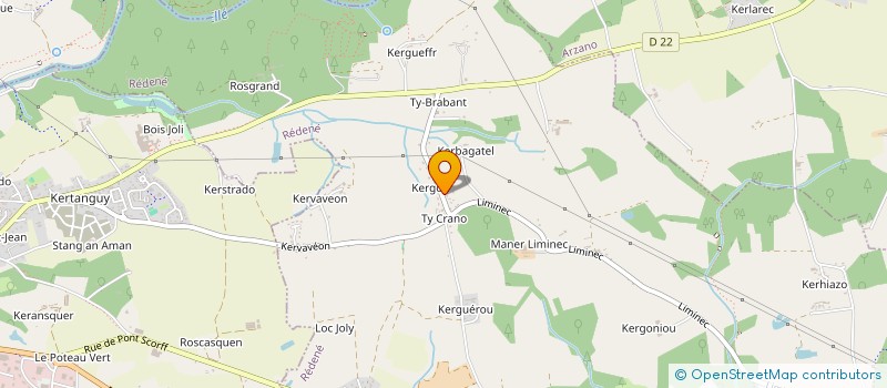 localisation de l'entreprise RONAN CREACH AGENCEMENT  REDENE