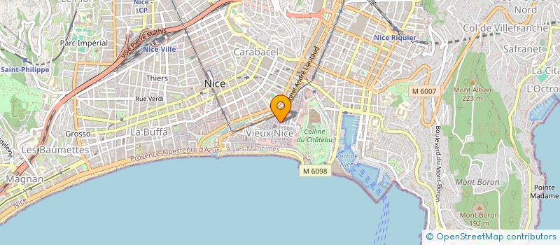 localisation de l'entreprise RONATH à NICE