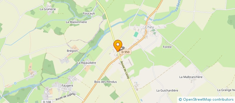 localisation de l'entreprise RONBS  CHEY