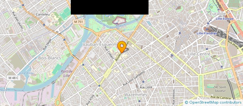 localisation de l'entreprise RONCAT à LILLE