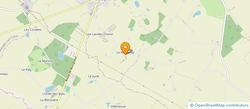 localisation de l'entreprise RONCE LAIT  MAUGES-SUR-LOIRE