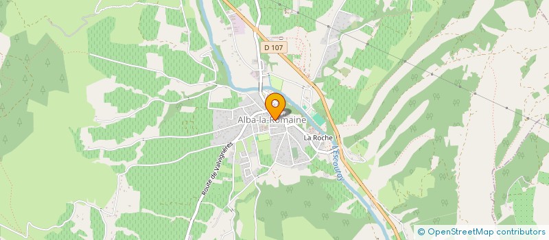 localisation de l'entreprise RONCE LAND à ALBA-LA-ROMAINE