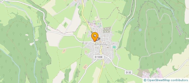 localisation de l'entreprise RONCET  AMONDANS