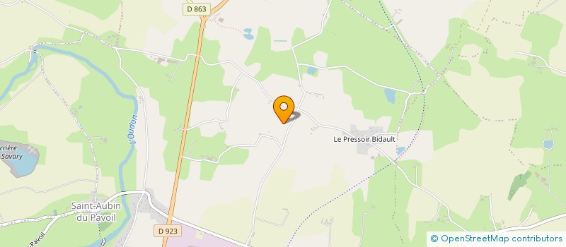 localisation de l'entreprise RONCIN JLS à SEGRE-EN-ANJOU BLEU