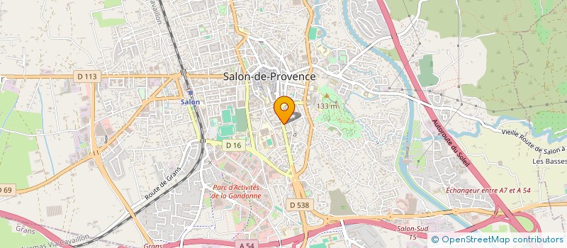 localisation de l'entreprise RONCOLINI  SALON-DE-PROVENCE