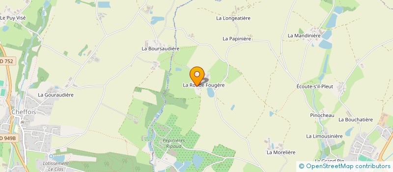 localisation de l'entreprise ROND'OEUF à TERVAL