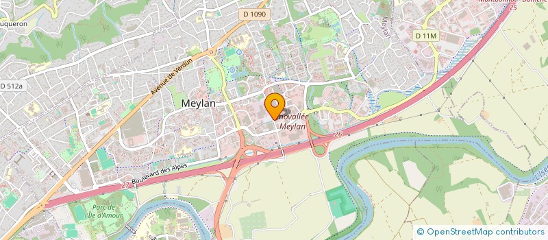 localisation de l'entreprise ROND-POINT à MEYLAN