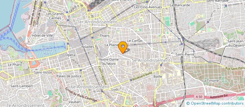 localisation de l'entreprise ROND POINT PROJECTS MARSEILLE à MARSEILLE