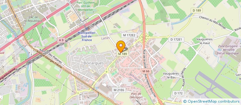 localisation de l'entreprise ROND POINT RONDELET à LATTES