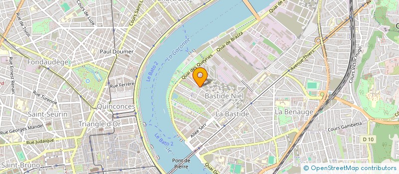 localisation de l'entreprise ROND STUDIO  BORDEAUX