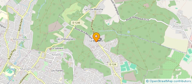 localisation de l'entreprise RONDA  ANDILLY