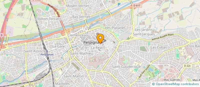 localisation de l'entreprise RONDA LAURA  PERPIGNAN