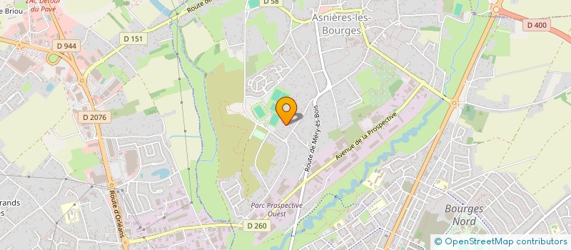 localisation de l'entreprise RONDAVE  BOURGES