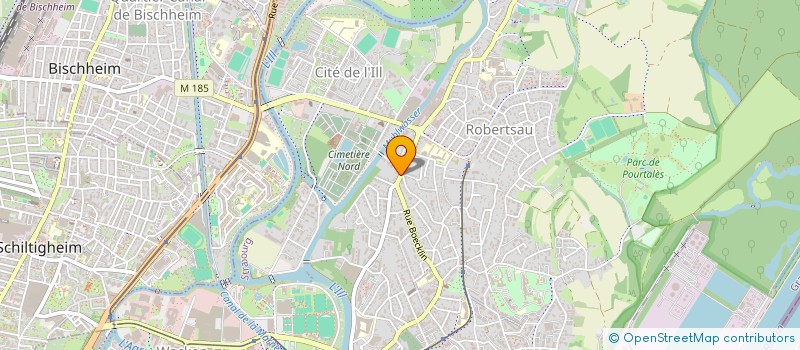 localisation de l'entreprise RONDE ET COQUINE à STRASBOURG