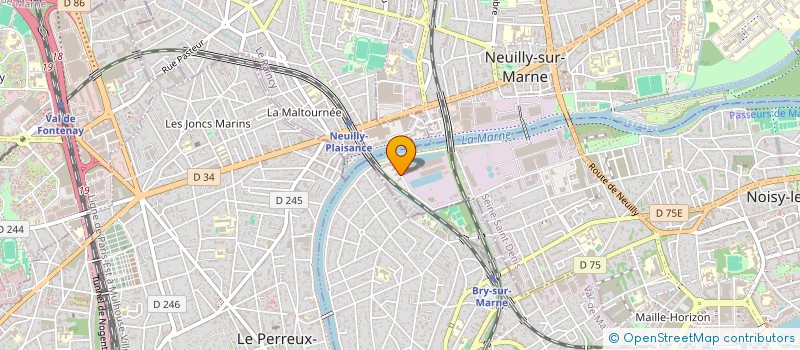 localisation de l'entreprise RONDE ET GLAMOUR à NOISY-LE-GRAND