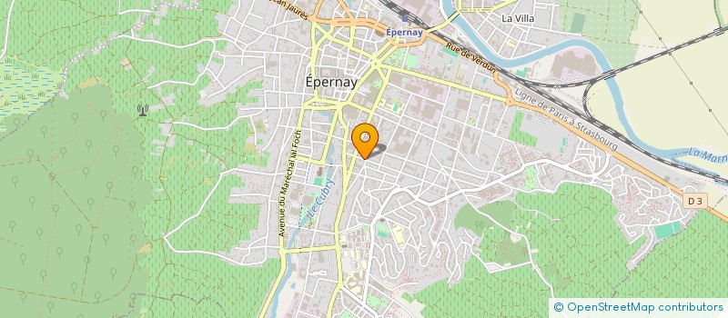 localisation de l'entreprise RONDEAU à EPERNAY