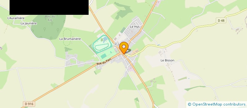 localisation de l'entreprise RONDEAU  GIBERVILLE