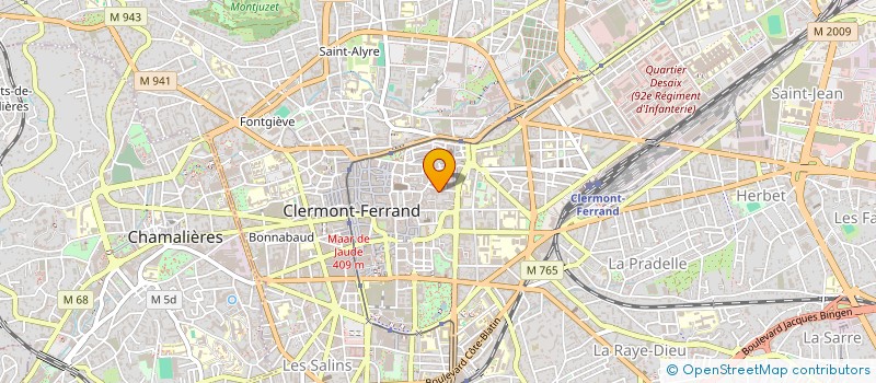 localisation de l'entreprise RONDEAU INVEST  PONT-DU-CHATEAU