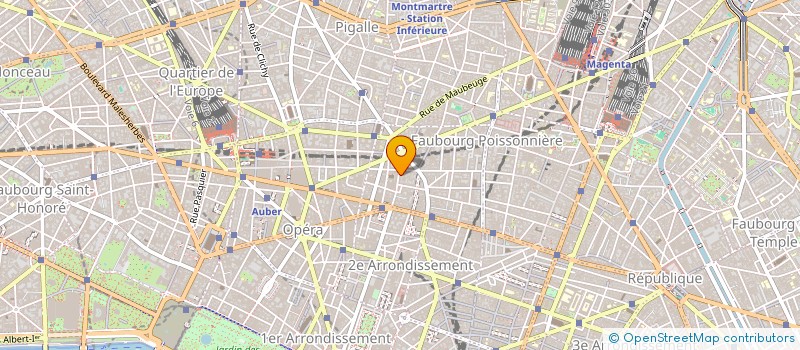 localisation de l'entreprise RONDELEUX S A  PARIS