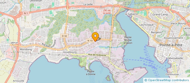 localisation de l'entreprise RONDES ET JOLIES BY OTAMA à BAIE-MAHAULT