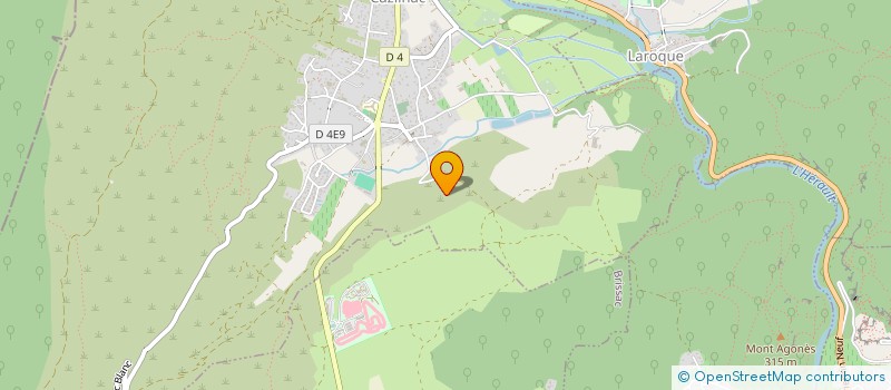 localisation de l'entreprise RONDIN DES BOIS à CAZILHAC
