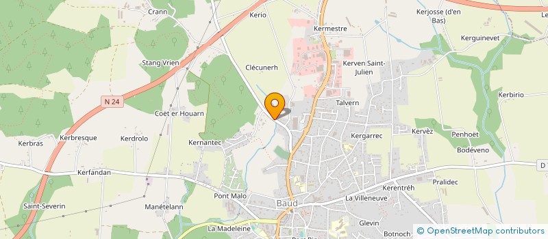 localisation de l'entreprise RONDINAR  BAUD