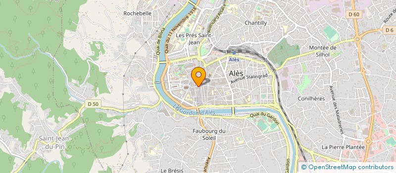 localisation de l'entreprise RONDISTE  ALES