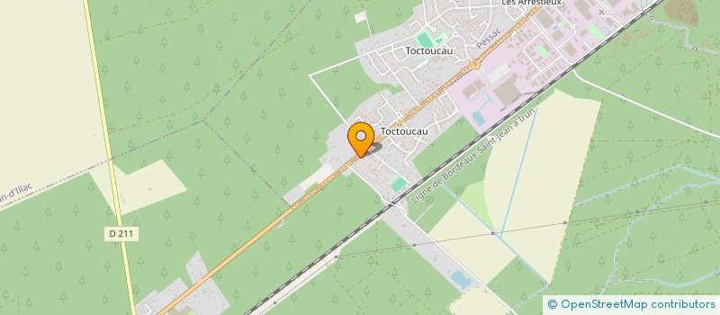 localisation de l'entreprise RONDOLI  CESTAS