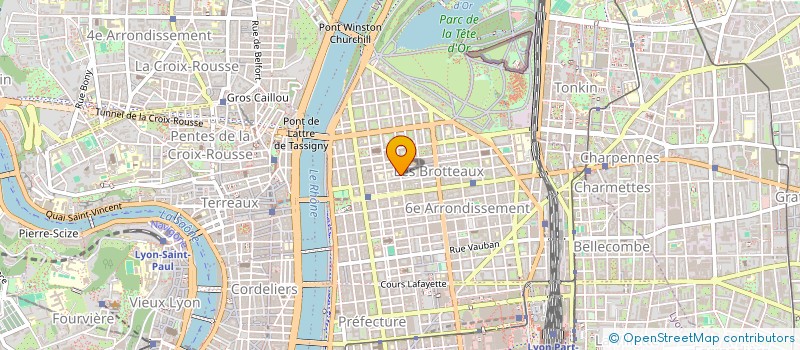 localisation de l'entreprise RONE  LYON