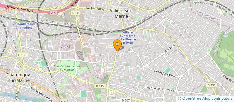localisation de l'entreprise RONE&CO CONSULTING à VILLIERS-SUR-MARNE