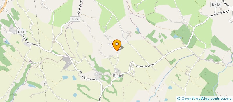 localisation de l'entreprise RONEL ELEC  TERRE-DE-BANCALIE