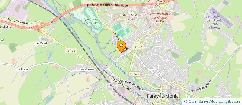 localisation de l'entreprise RONEL SAS à VITRY-EN-CHAROLLAIS