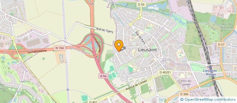 localisation de l'entreprise RONELEC CONFORT  LIEUSAINT