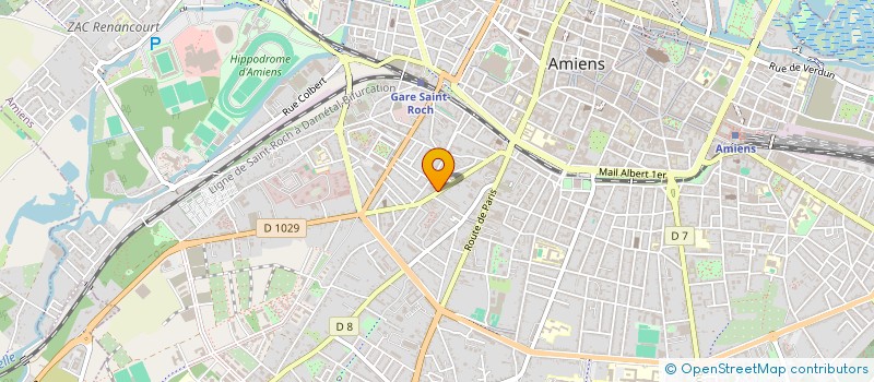 localisation de l'entreprise RONFLING, SOLUTIONS ET CONSEILS CONTRE LE RONFLEMENT  AMIENS