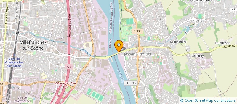 localisation de l'entreprise RONGEFER  FAREINS