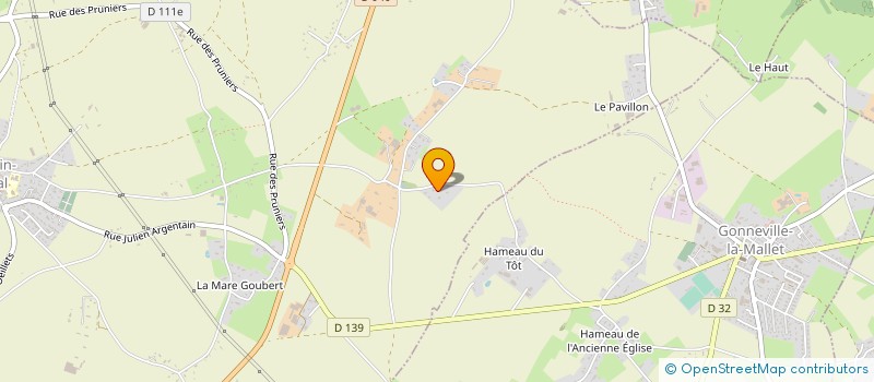localisation de l'entreprise RONGINAC à SAINT-JOUIN-BRUNEVAL