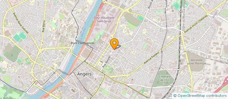 localisation de l'entreprise RONGO  ANGERS