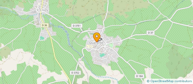 localisation de l'entreprise RONGO & CO  QUARANTE