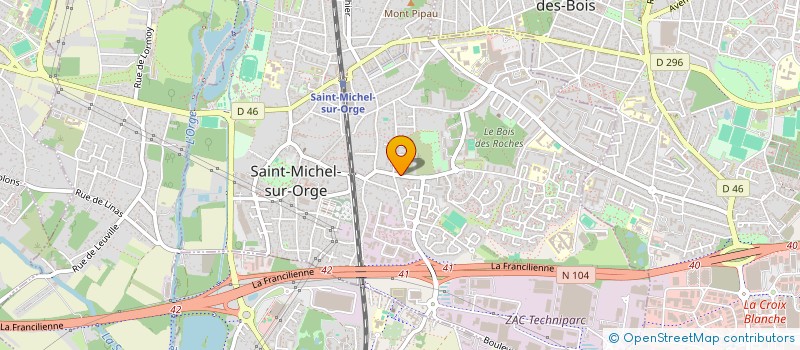 localisation de l'entreprise RONHOA SERVICES à SAINT-MICHEL-SUR-ORGE