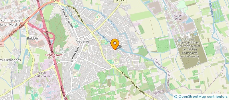 localisation de l'entreprise RONI  VEDENE