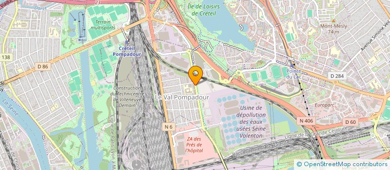 localisation de l'entreprise RONI  VALENTON