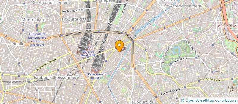 localisation de l'entreprise RONI BAT  PARIS