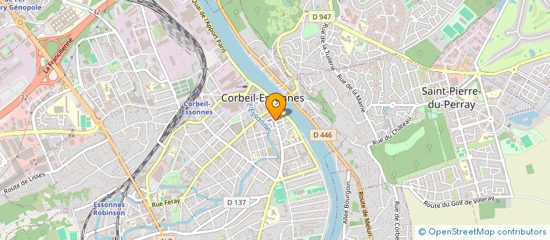 localisation de l'entreprise RONI MARKET à CORBEIL-ESSONNES