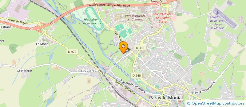 localisation de l'entreprise RONIC INDUSTRIES à VITRY-EN-CHAROLLAIS
