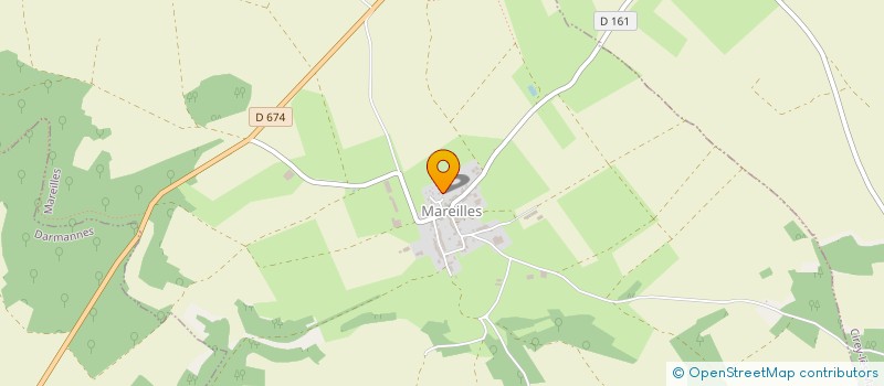 localisation de l'entreprise RONIDE à MAREILLES