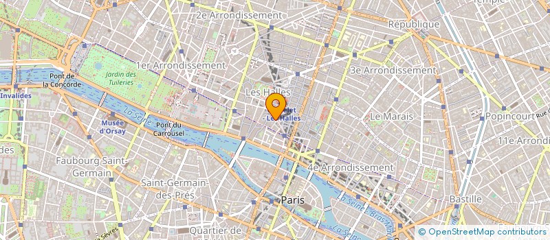 localisation de l'entreprise RONIN-CONSEIL à PARIS