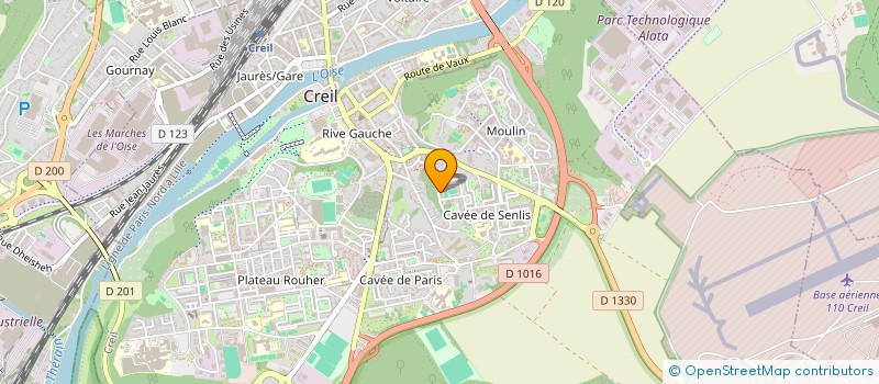 localisation de l'entreprise RONIN FIGHT TEAM  CREIL