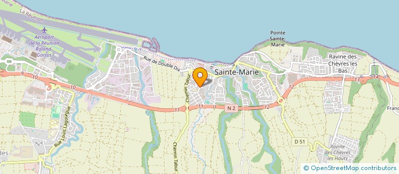 localisation de l'entreprise RONIN FISHING TACKLE  SAINTE-MARIE